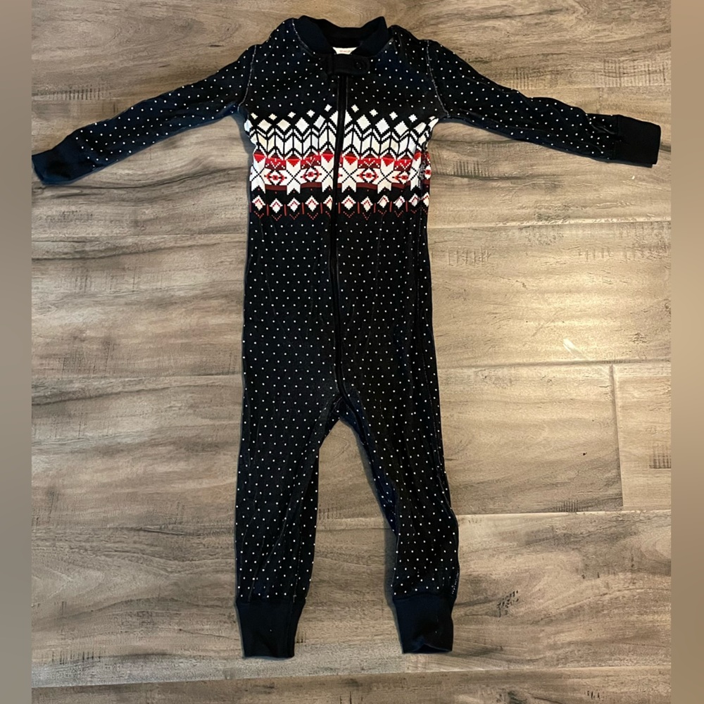 Hanna Andersson Heritage Fairisle Long John Pajama Set